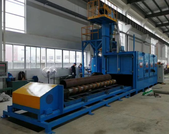 赣州喷砂机在管道除锈中的现场施工应用